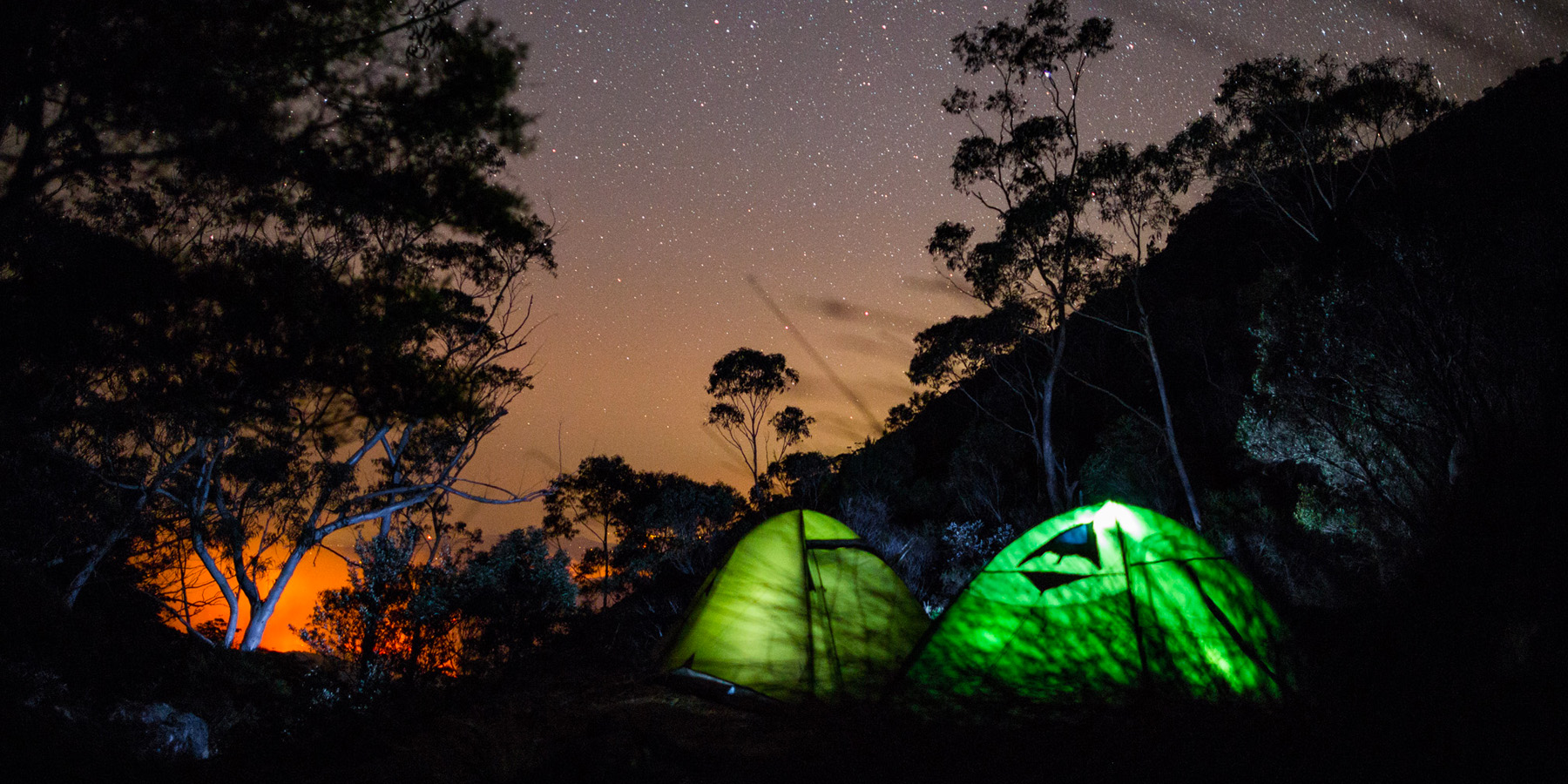 Camping Lachlan Gardiner campsite