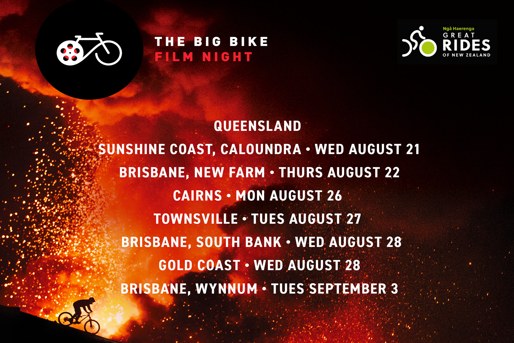 Let the Good Times Roll Queensland The Big Bike Film Night