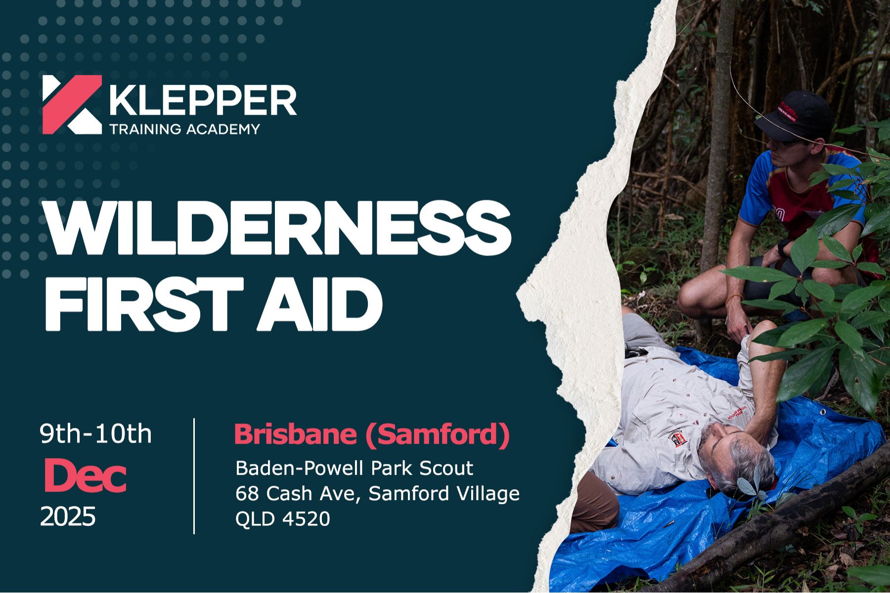 Klepper - Wilderness First Aid - Brisbane - Dec - 2025