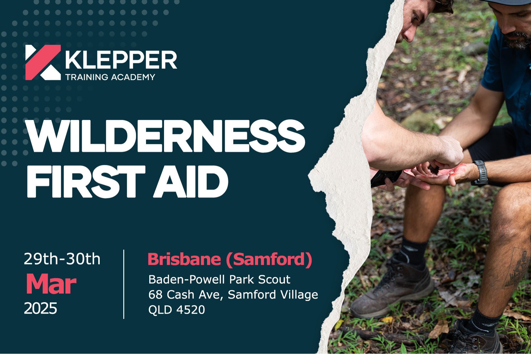 Klepper - Wilderness First Aid - Brisbane - March - 2025