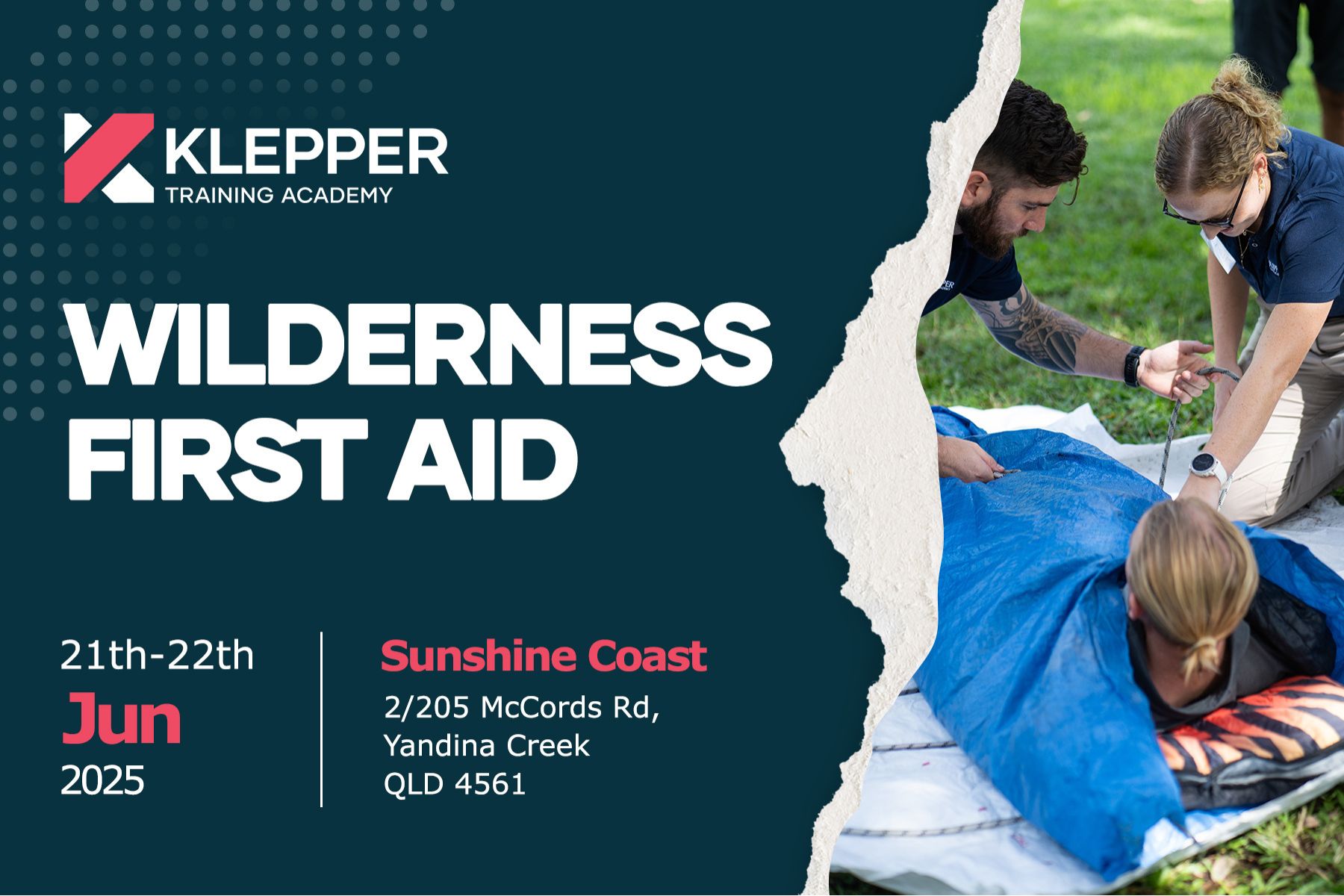 Klepper - Wilderness First Aid - Sunshine Coast - June - 2025