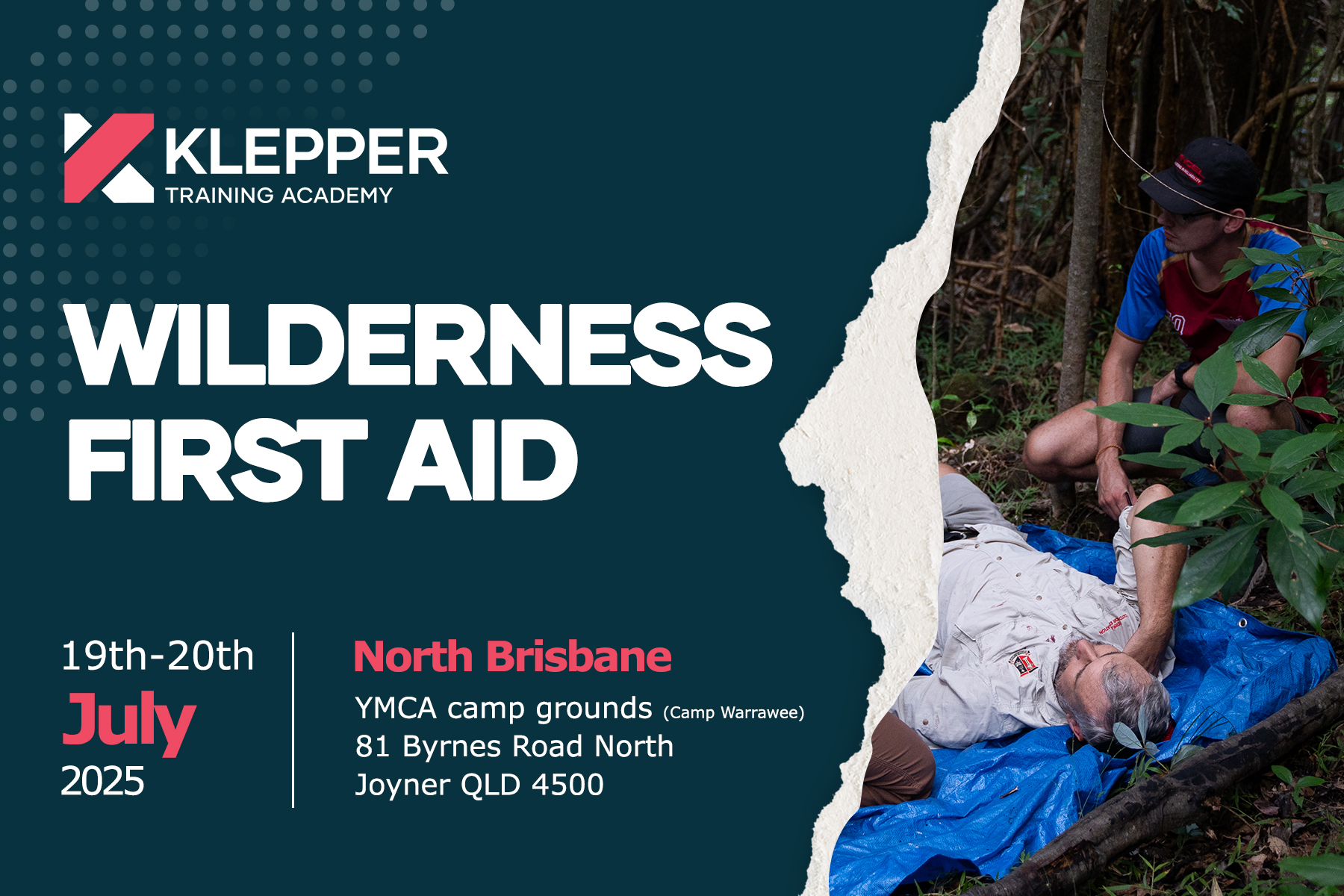 Klepper - Wilderness First Aid - Brisbane - July - 2025