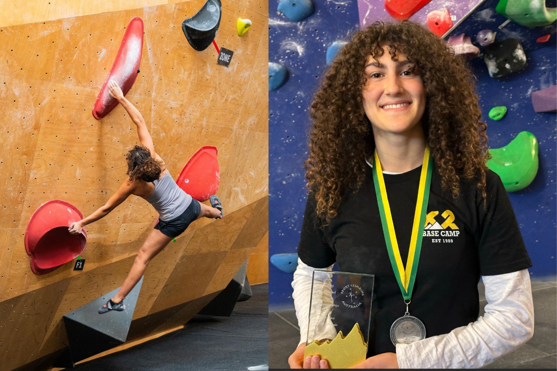 Orielle Aboriginal sports climber