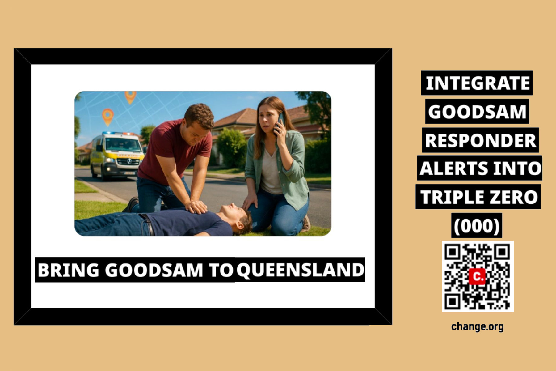 We need GoodSAM in Qld – sign the petition