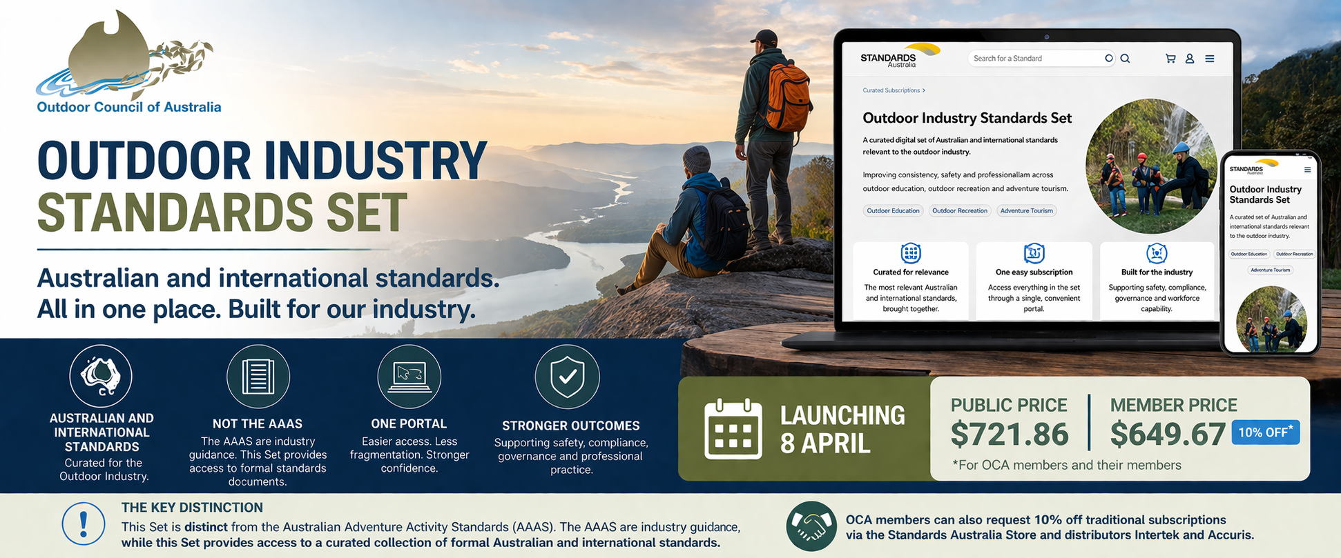 Outdoor industry standards set launch