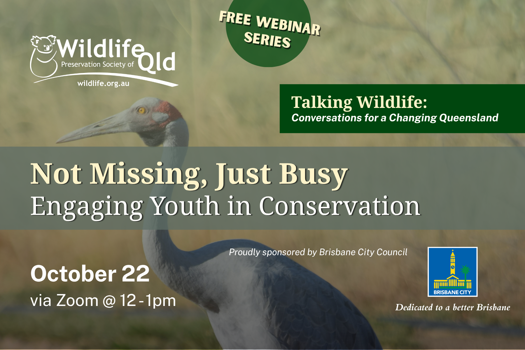Not Missing, Just Busy - Engaging Youth in Conservation